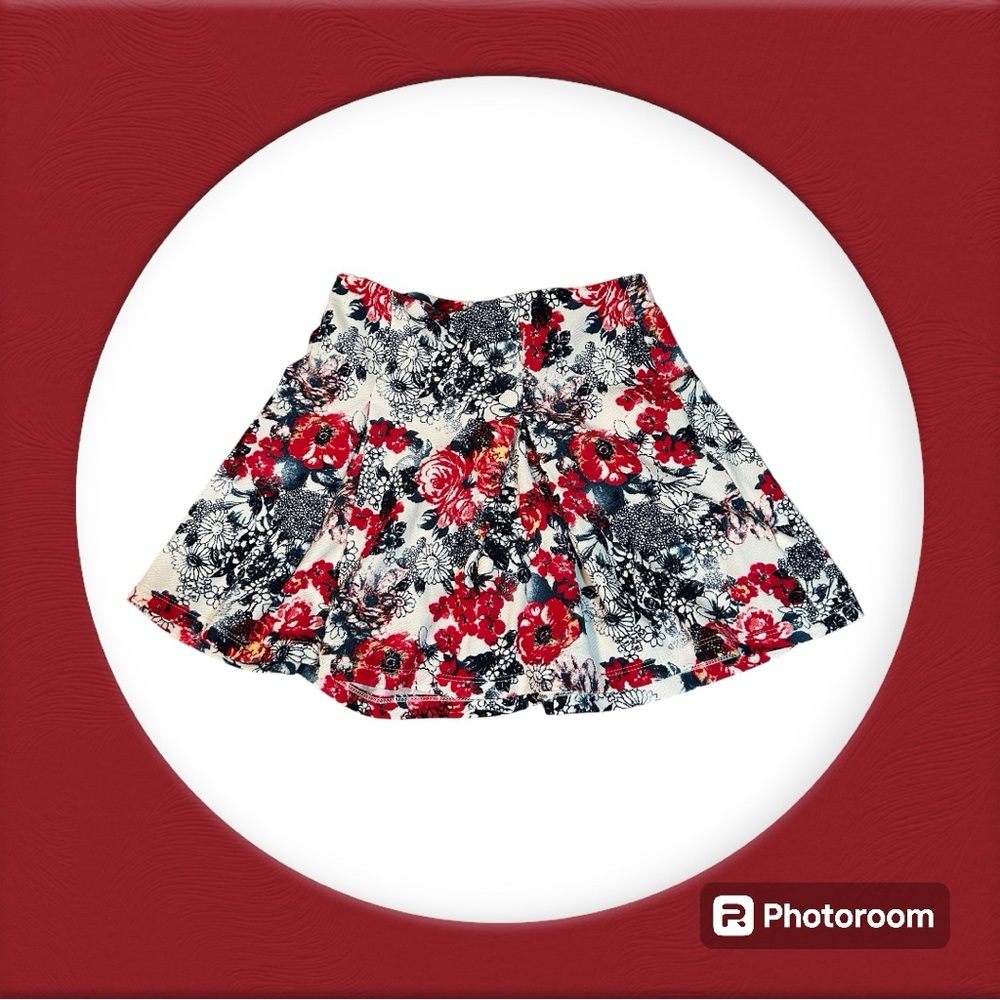 S.O. R.A.D. Women’s Red, White, Blue Skirt - Size Small